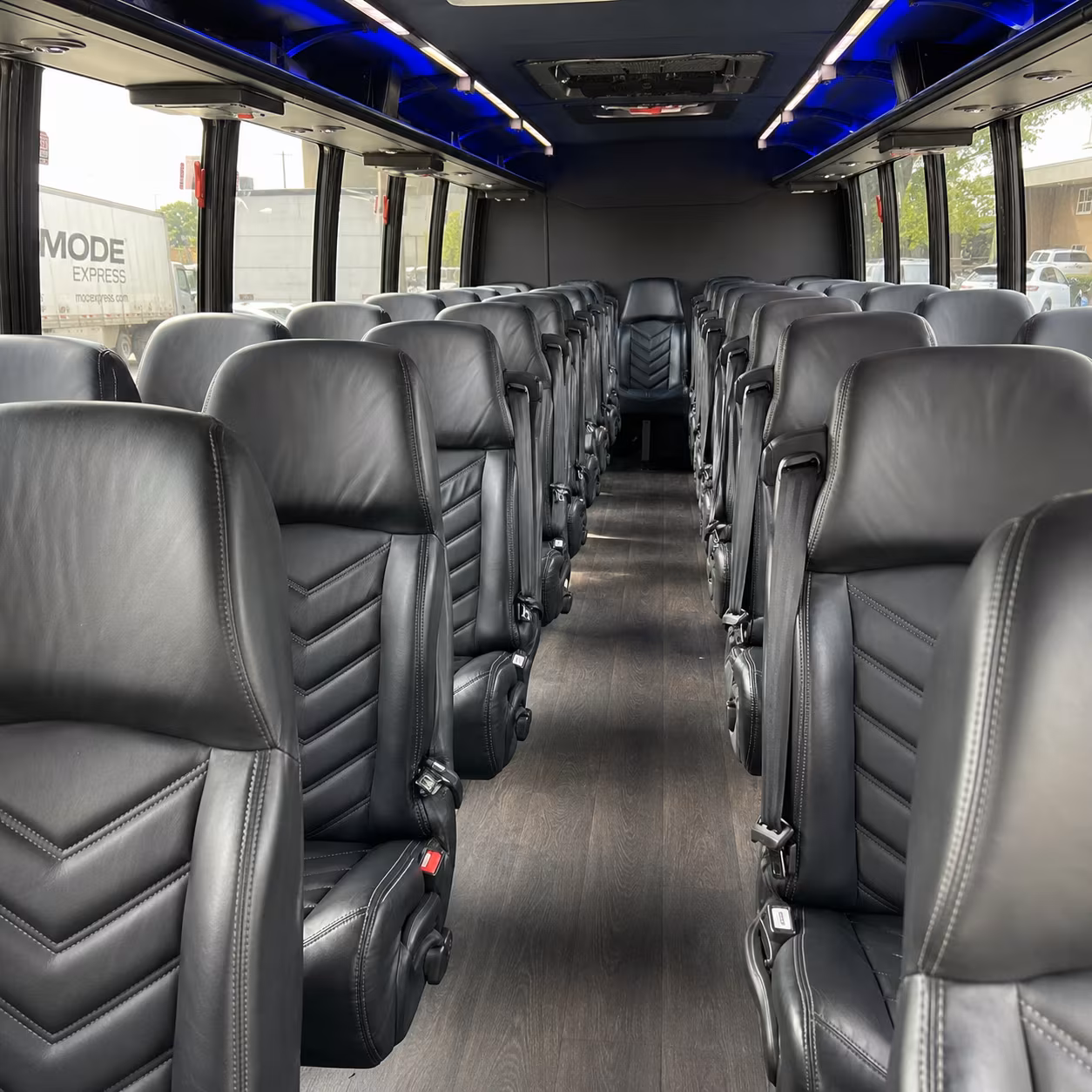 can i book a one way a round trip or a multi day package for a bus rental in rialto