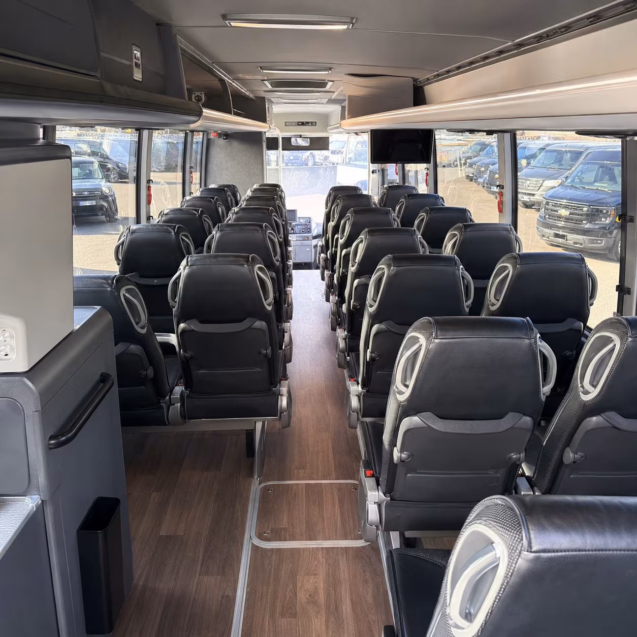 corporate and group event long distance transportation from rialto