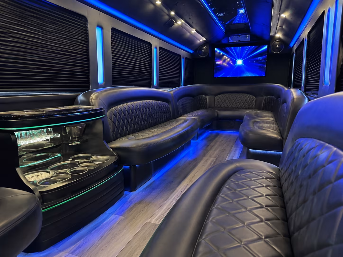 holiday party bus rental