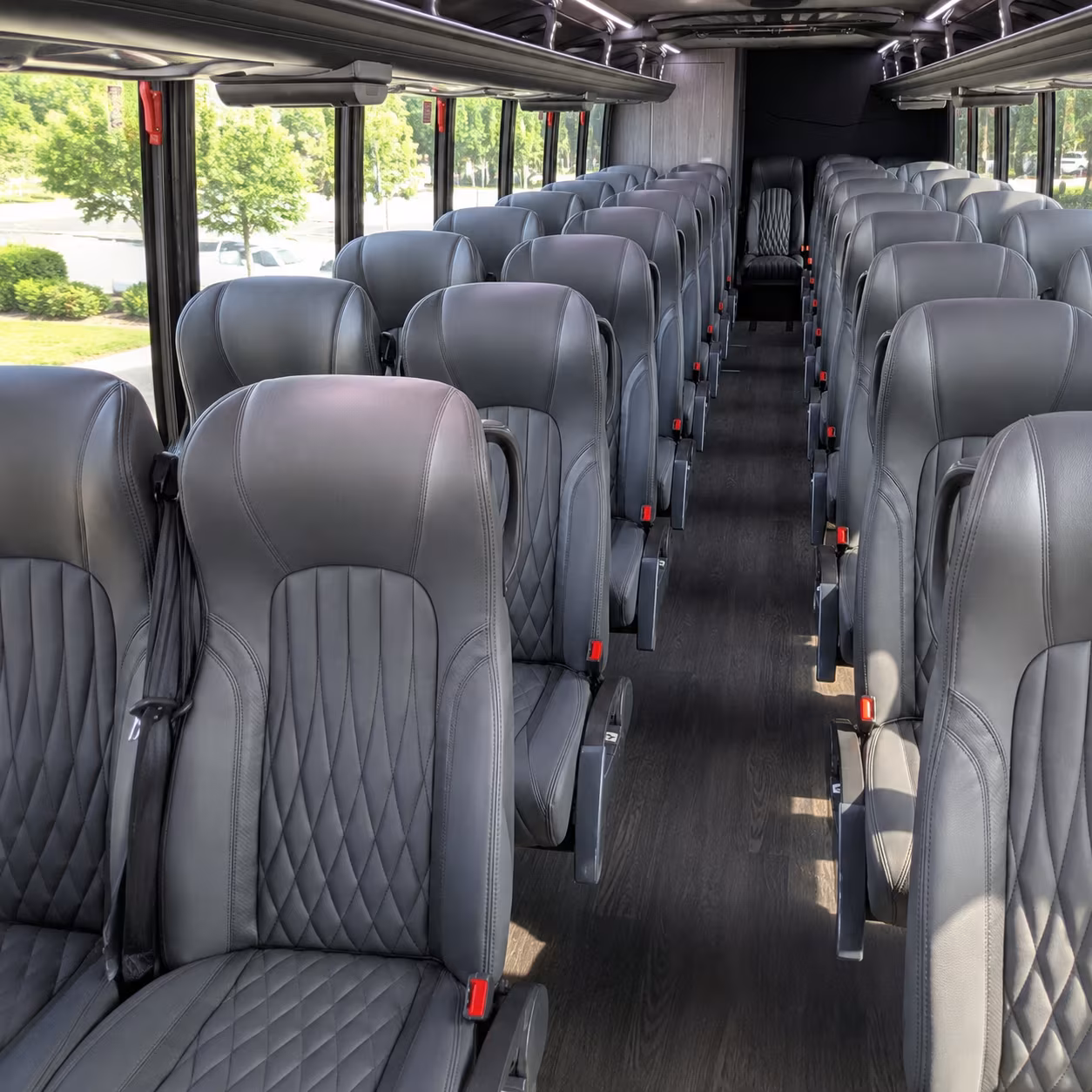 rialto 25 passenger minibus inside