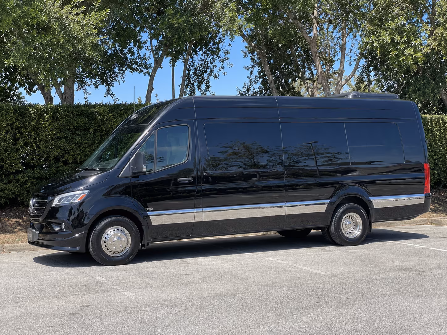 rialto corporate event transportation onboard seating