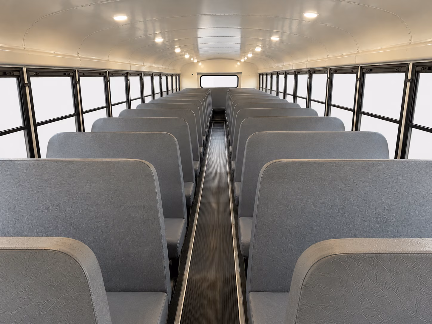 rialto school bus inside