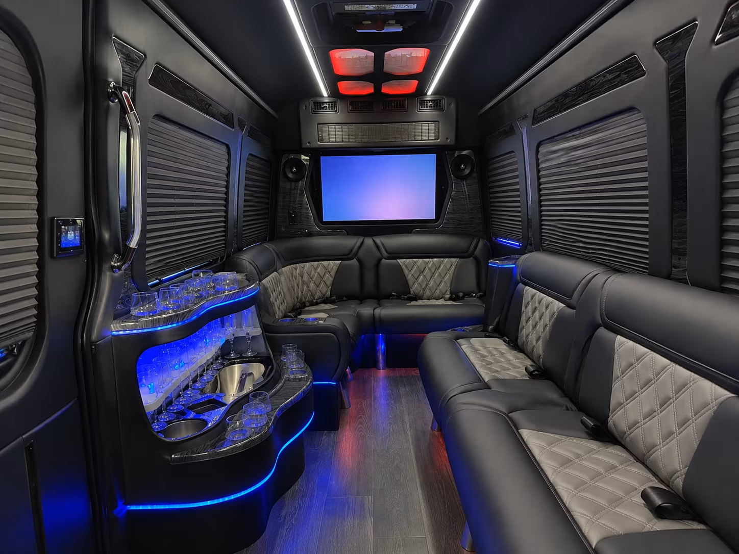 rialto sprinter limousine inside
