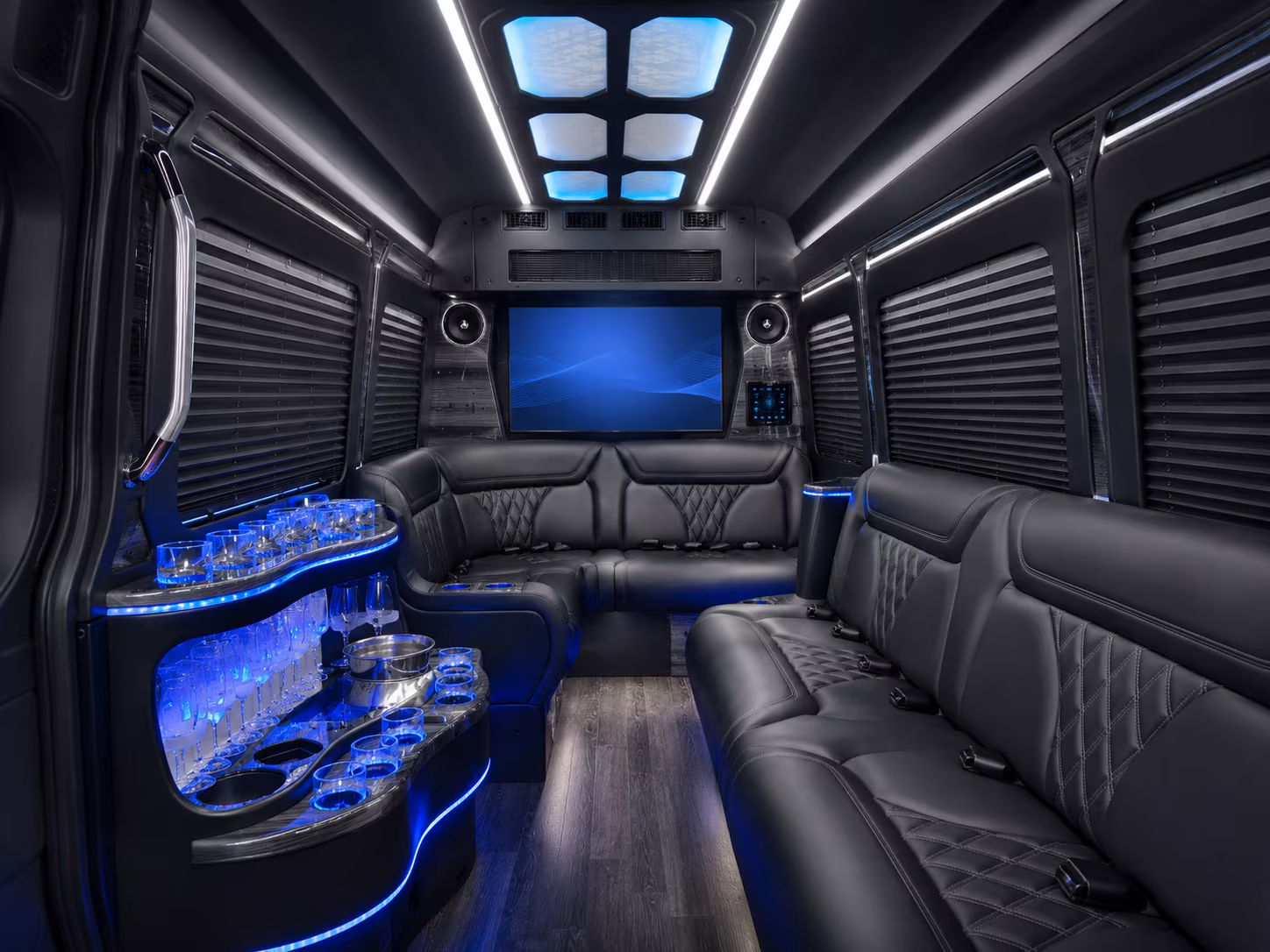 rialto sprinter limousine interior