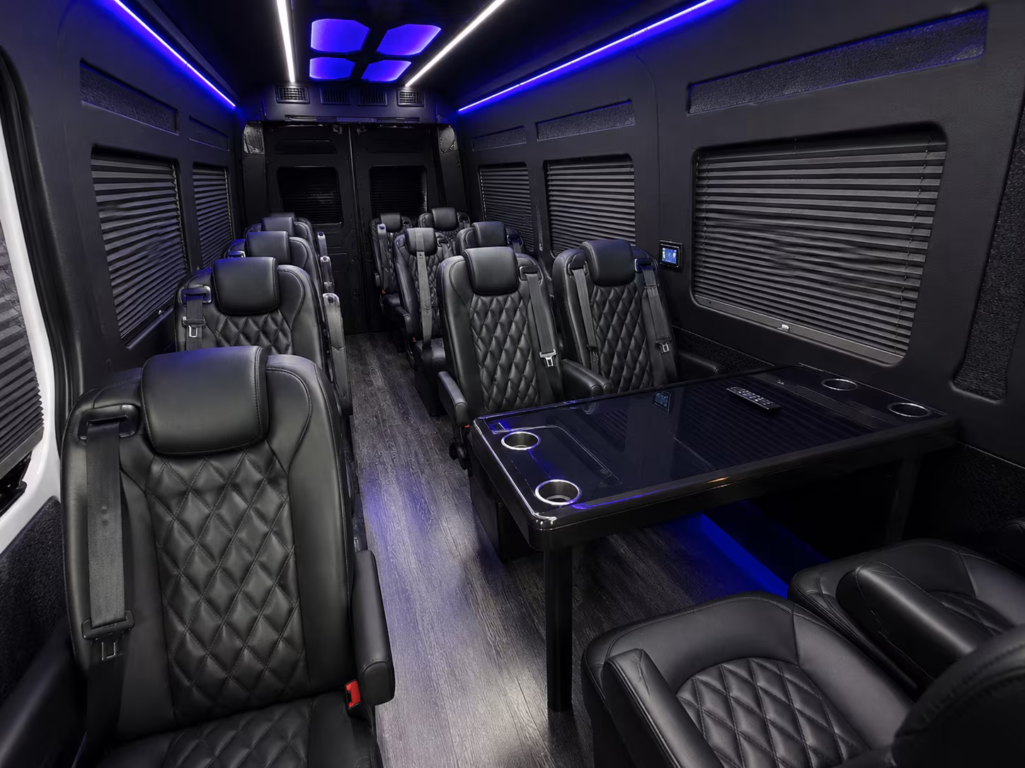 rialto sprinter van with driver interior